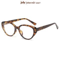 Gọng kính cận nữ kính mắt mèo gọng nhựa phong cách cá tính July Eyewear 8624
