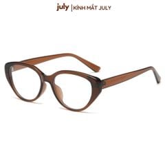 Gọng kính cận nữ kính mắt mèo gọng nhựa phong cách cá tính July Eyewear 8624