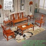  BỘ SOFA GHẾ MINH 7 KHÚC Bộ 6 món 