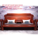  BỘ SOFA TAY HỘP GỖ HƯƠNG ĐẸP 