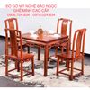  BỘ BÀN ĂN VUÔNG GHẾ MINH BAV01 