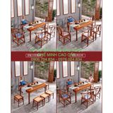  BỘ BÀN TRÀ GHẾ MINH TRÒN 