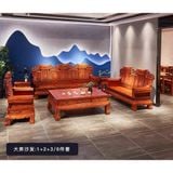  BỘ GHẾ SOFA 123 VOI TAY HỘP ĐẸP 