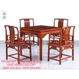  BỘ BÀN ĂN VUÔNG GHẾ MINH 