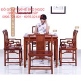  BỘ BÀN ĂN VUÔNG GHẾ MINH 