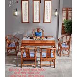  BỘ BÀN TRÀ GHẾ MINH TRÒN 