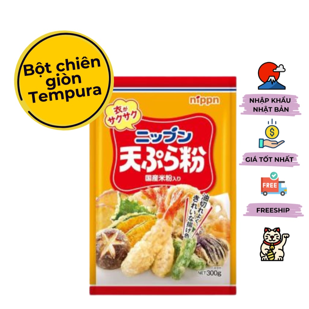 bột chiên giòn của nhật