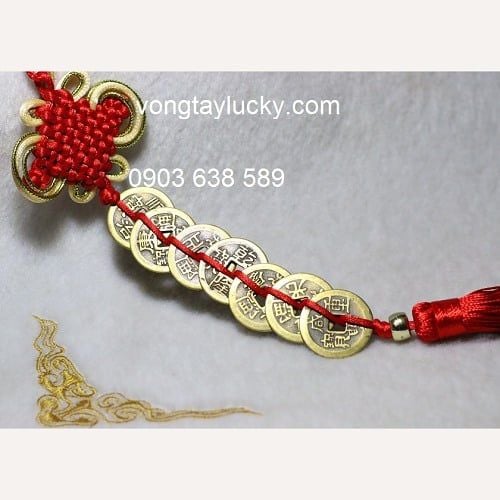 Dây treo đồng xu phong thủy các loại