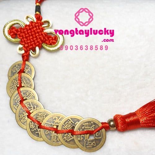 Dây treo đồng xu phong thủy các loại