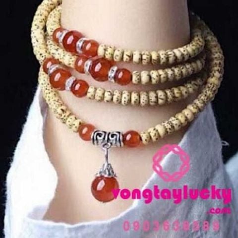 Chuỗi bồ đề thiên nhãn Tây tạng 5li quấn tay 3-4 vòng