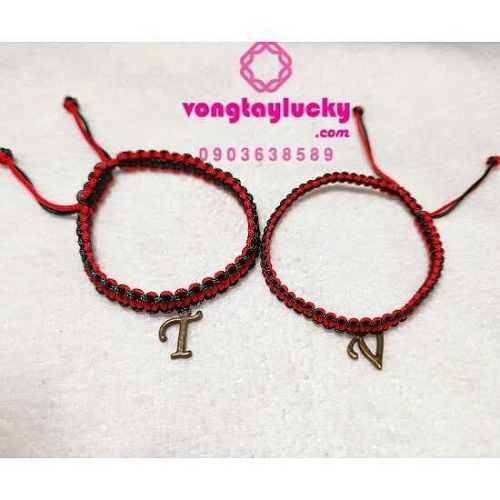 vòng tay phong thủy, vòng tay may mắn, vòng tay cặp đôi, vòng tay chỉ đỏ