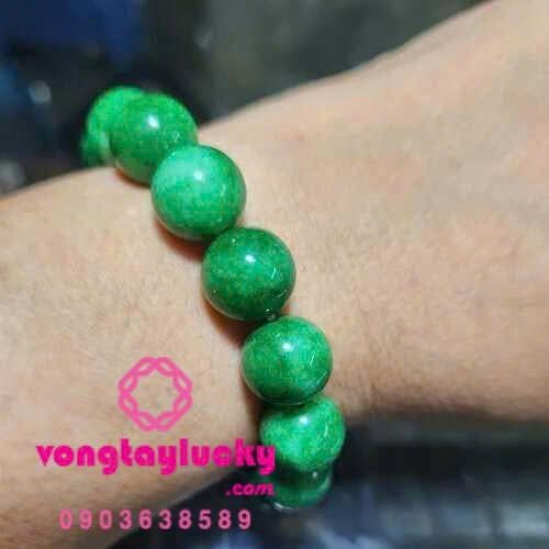òng tay mệnh mộc, vòng tay màu xanh lá, vòng tay đá cẩm thạch 8li, vòng tay nữ, vòng tay mệnh hỏa, vòng tay đẹp, vòng tay đá xanh lục