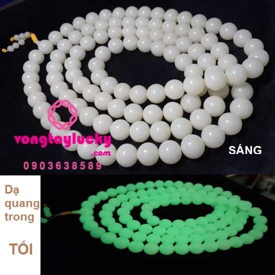 Chuỗi dạ quang 108 hạt các size