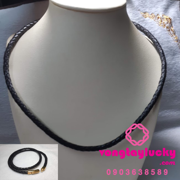 Dây cổ da thật 5li và 4li
