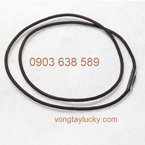 Dây cổ vải dù Thái Lan màu nâu