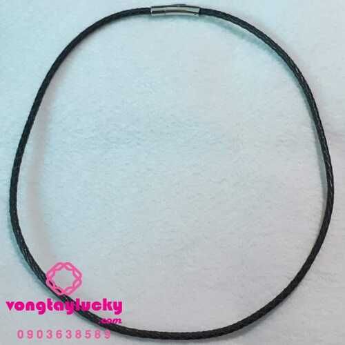 dây da, dây da đeo cổ, dây cổ nam, phụ kiện đeo cổ