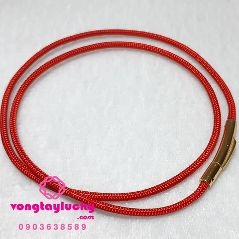 Dây cổ vải dù Thái Lan màu đỏ