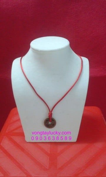 dây chuyền đồng xu càn long