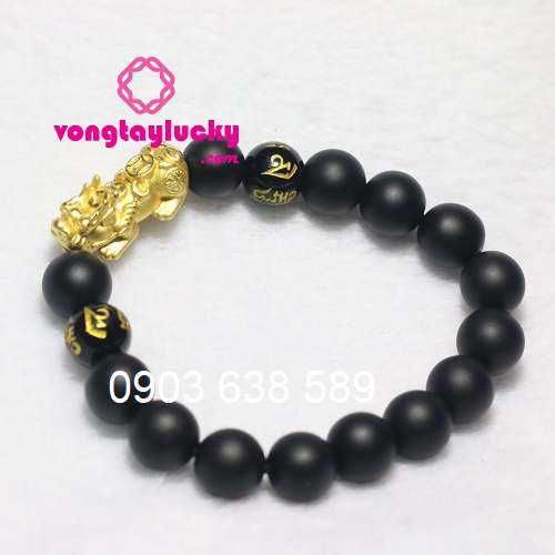 vòng tay tỳ hưu, vòng tay đá đen nhám, vòng tay khắc kinh Phật, vòng tay đá núi lửa, vòng tay tỳ hưu bạc mạ vàng, vòng tay khắc thần chú om mani pad me hum