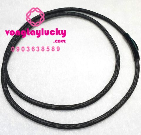 dây cổ vải dù Thái Lan, dây cổ màu đen, dây cổ, đây cổ 4li, dây cổ vảy rồng, dây cổ vải dù siêu bền, dây cổ khóa đen