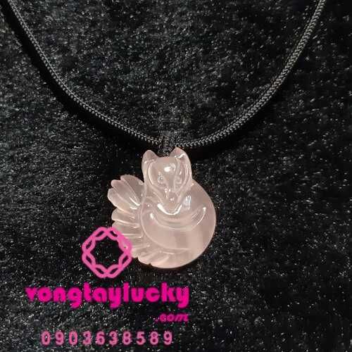 hồ ly thạch anh hồng đẹp,hồ ly 9 đuôi, mặt dây chuyền hồ ly, hồ ly thạch anh hồng, hồ ly đá phong thủy, những điều cấm kỵ khi đeo hồ ly,mặt đá hồ ly, dây cổ hồ ly chúa, hồ ly mệnh hỏa, hồ ly cầu duyên