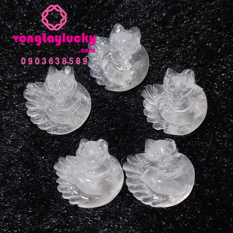 hồ ly moonstone, hồ ly đá mặt trăng, hồ ly mặt nhẫn, hò ly đá tự nhiên, hồ ly mệnh kim, hồ ly mệnh thủy