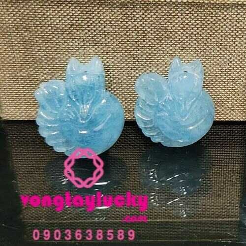 Hồ ly đá Aquamarine