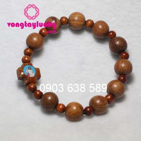 Chuỗi mân côi gỗ cẩm lai