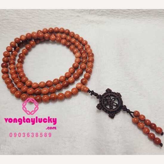 vòng tay đá phong thủy, vòng tay đá kim sa, vòng tay tài lộc, vòng tay mệnh thổ, đá kim sa, chuỗi 108 đá kim sa 6li, chuỗi quấn tay 3 vòng, vòng tay may mắn, vòng tay đẹp,vòng tay nam nữ đá phong thủy