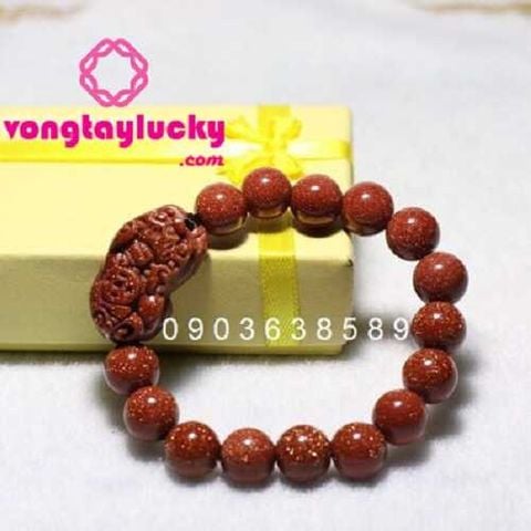 vòng đeo tay tỳ hưu, vòng tay đá phong thủy, vòng tay đá kim sa, vòng tay tài lộc, vòng tay mệnh thổ