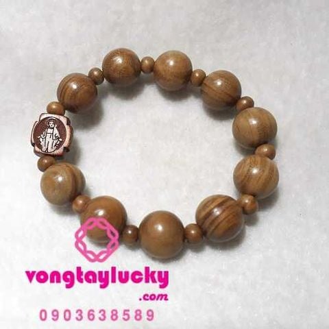 Chuỗi mân côi gỗ bách xanh