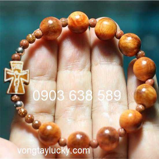 Vòng gỗ huyết long thấu quang 108 hạt và các size đeo tay giá rẻ bất ngờ