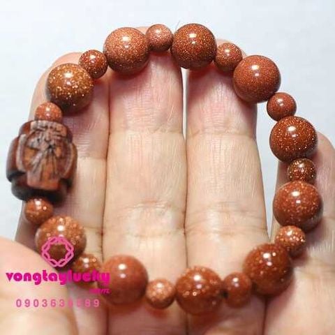 chuỗi mân côi, vòng tay công giáo, chuỗi mân côi đá kim sa, vòng tay mệnh thổ