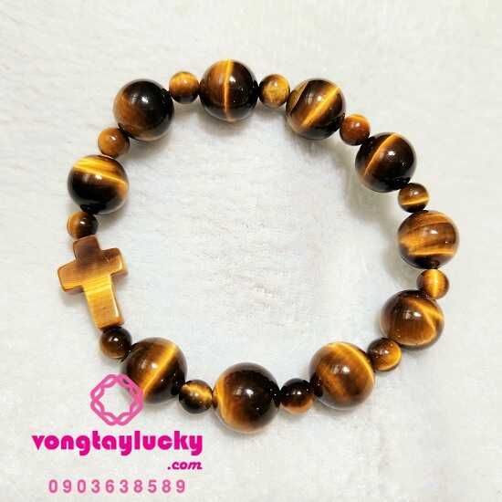 vòng tay đá mắt hổ,vòng tay công giáo, chuỗi mân côi, trang sức công giáo,vongphongthuy, matho, mathotựnhiên, vongtaydathat,