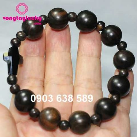 Chuỗi mân côi gỗ mun