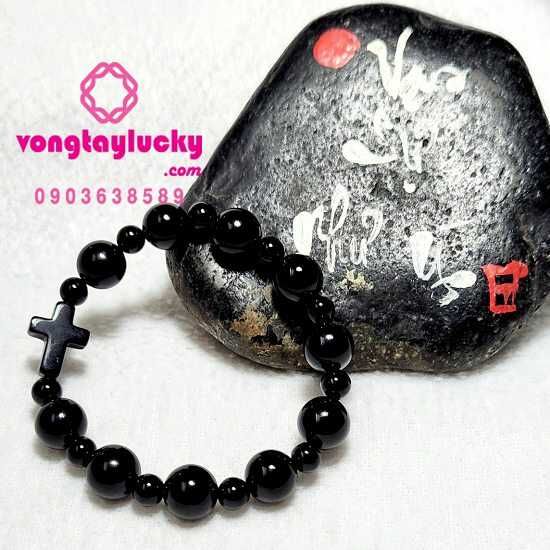 vòng tay công giáo, chuỗi mân côi đá mã não, chuỗi mân côi mệnh thủy, chuỗi mân côi mệnh mộc