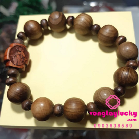 tràng hạt mân côi, vòng tay công giáo, chuỗi hạt mân côi, chuỗi hạt mân côi gỗ thủy tùng,15 lời nguyện của đức mẹ maria, gỗ thủy tùng có tác dụng gì, vòng công giáo gỗ thơm, chuỗi mân côi gỗ thơm