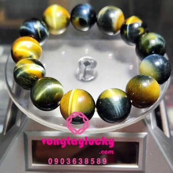 đá mắt hổ 16li, vòng tay nam, vòng tay phong thủy, vòng tay đá mắt hổ, vòng tay mệnh kim, vòng tay mệnh thủy, vòng tay hợp mệnh
