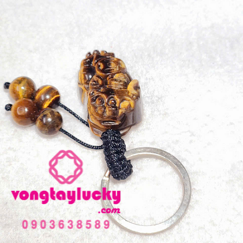 móc khóa tỳ hưu, tỳ hưu tài lộc, tỳ hưu đá mắt hồ, tỳ hưu trừ tà, móc khóa phong thủy, tỳ hưu đá thiên nhiên