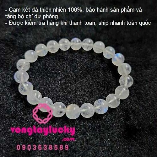 đá moonstone, vòng tay đá phong thủy, vòng tay mệnh kim, vòng tay may mắn, vòng tay đá mặt trăng, vòng đeo tay, vòng tay mệnh thủy