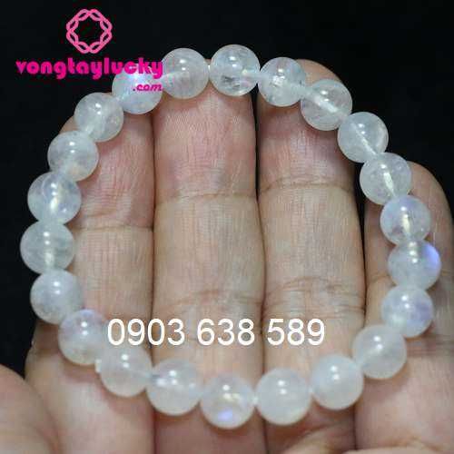 Vòng đeo tay đá mặt trăng thiên nhiên Vip 5A