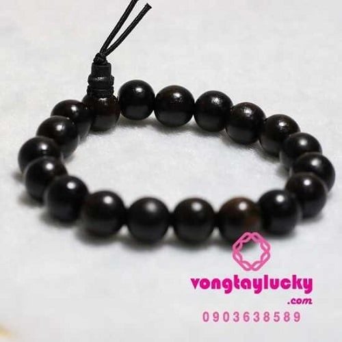 Vòng tay gỗ mun tự nhiên từ 8li -20 li