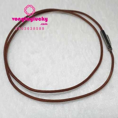 Dây cổ vải dù Thái Lan màu nâu