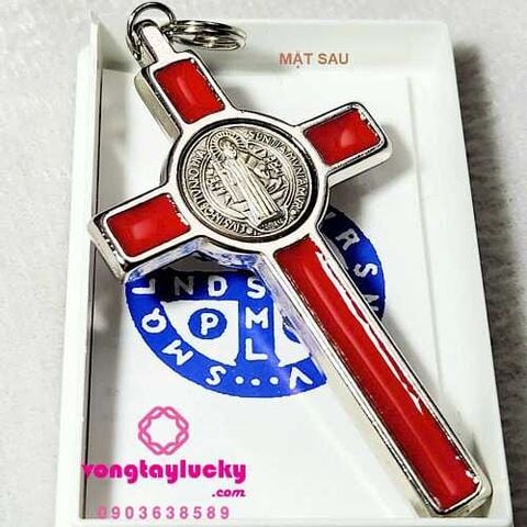 THánh giá trừ tà hợp kim 8x4cm hàng Ý