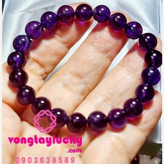 vòng tay thạch anh tím giá rẻ
