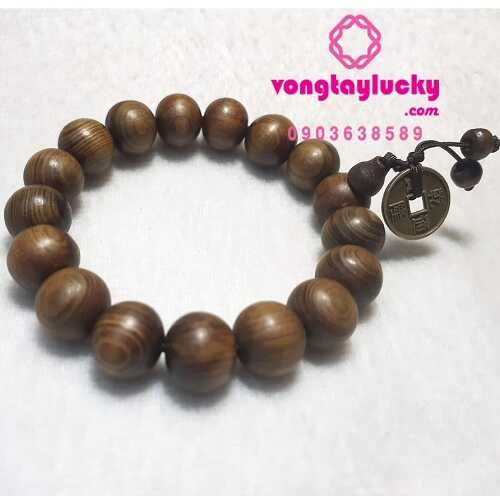 vòng tay gỗ thủy tùng, vòng tay gỗ thơm, vòng tay gỗ trừ tà, vòng tay may mắn, gỗ thủy tùng hợp mệnh gì, tác dụng của gỗ thủy tùng, gỗ thủy tùng đính đồng xu, vòng tay đồng điếu