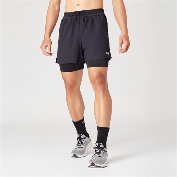 Quần Thể Thao 2 lớp GG Square 2in1