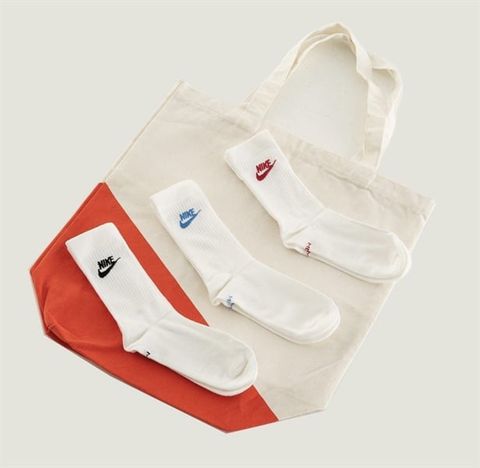 Tất / Vớ Essential Everyday Socks ( 3 Mix-logo color)