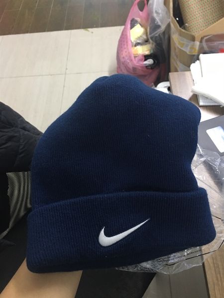 Mũ / Nón Swoosh Beanie - Xanh than
