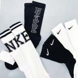 Tất / Vớ N Everyday Plus Cushioned Crew Training Socks (Pack 2 đôi)